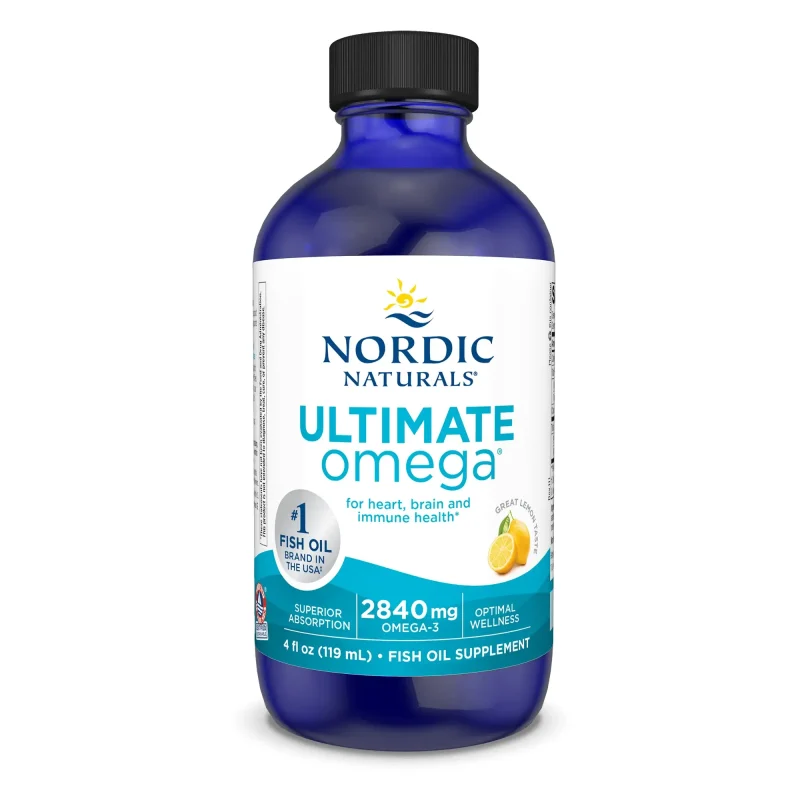 Nordic Naturals Ultimate Omega3 Lemon 2840mg