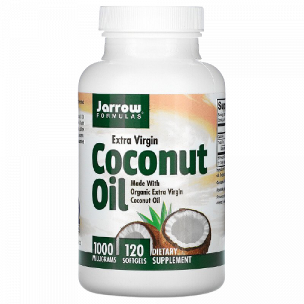 Extra Virgin Coconut Oil 1000 mg 120 Softgels Happy Steppy