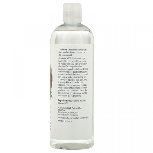 Now Foods Liquid Coconut Oil Happy Steppy