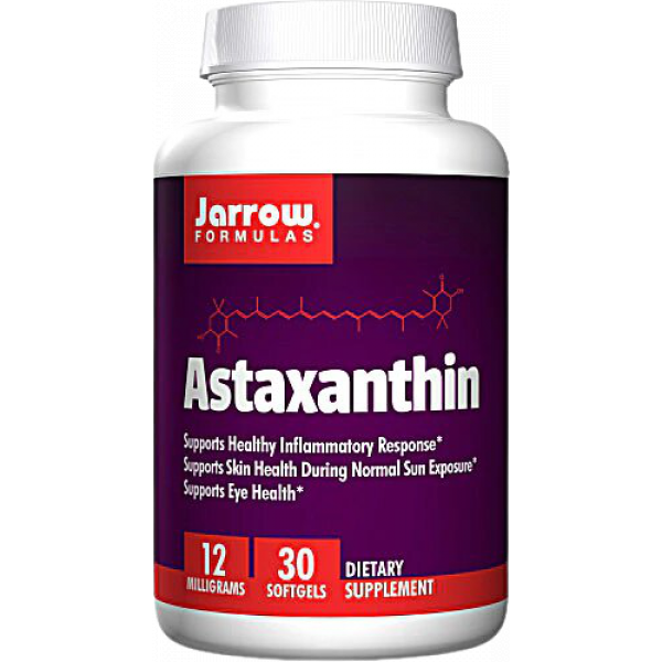 Jarrow Formulas Astaxanthin 12 mg 30 Softgels Happy Steppy