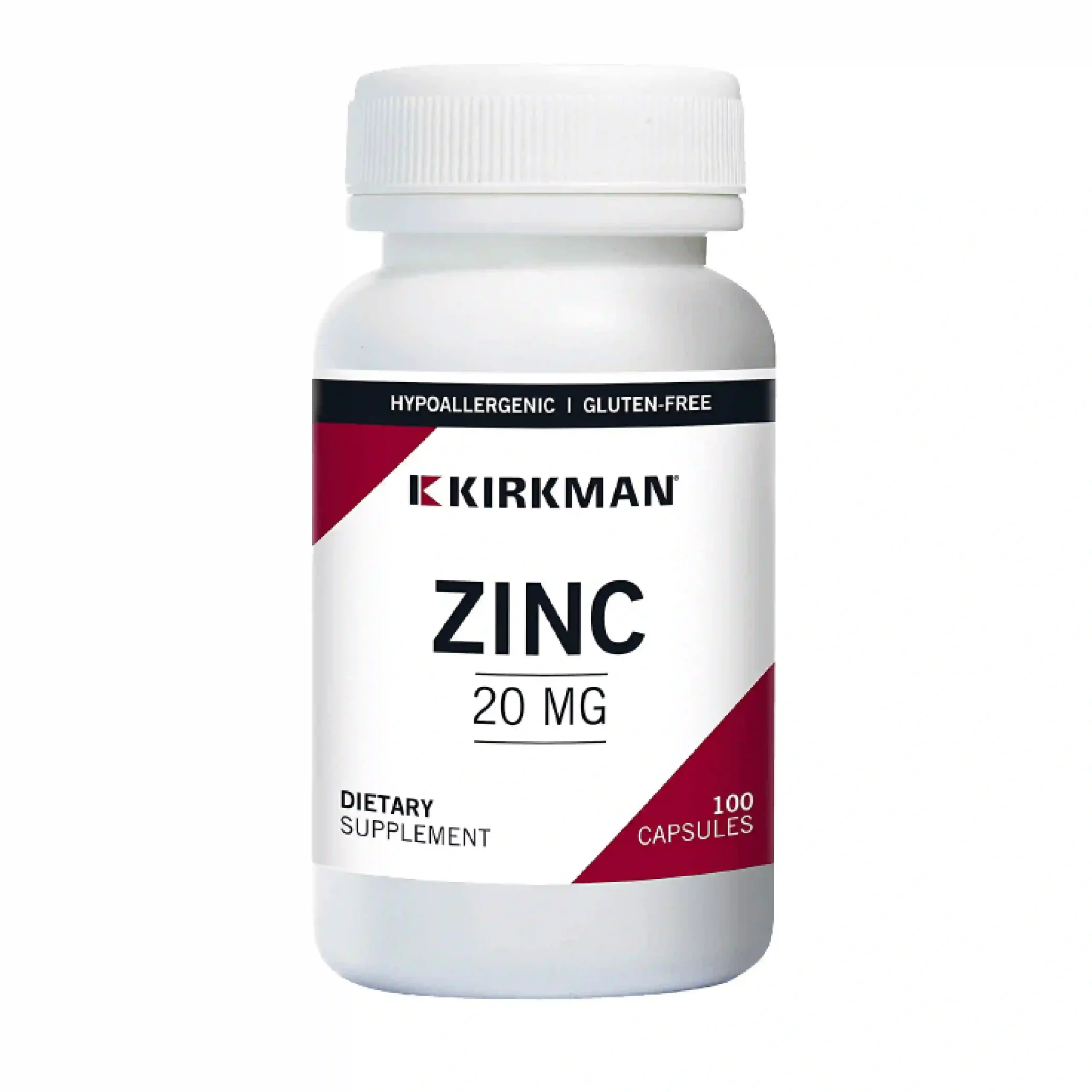 Kirkman Zinc 20 mg -100 Capsules