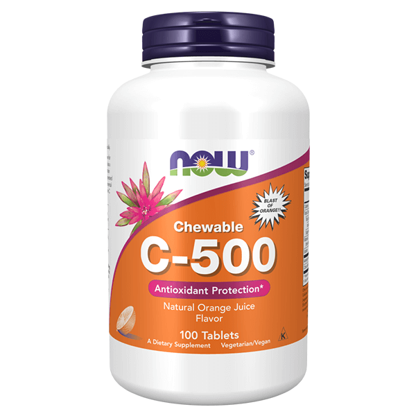 Vitamin C-500 Orange Chewable Tablets