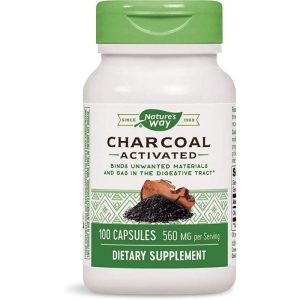 charcoal activated 100 cap