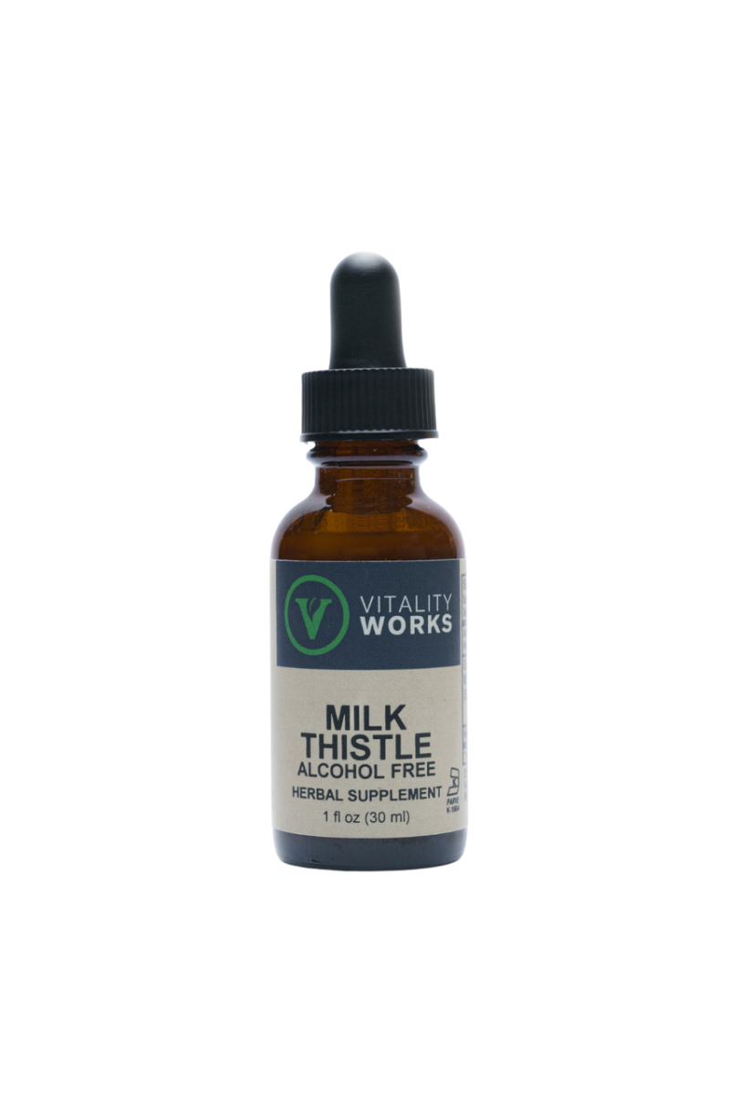Vitality works Milk Thistle Extract Alcohol-Free