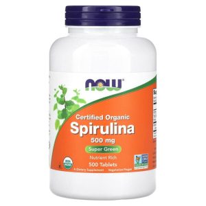 Now Foods Spirulina 500 mg