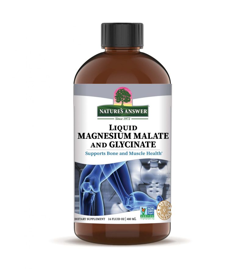 Magnesium Glycinate Liquid 16oz (Nature's Answer)