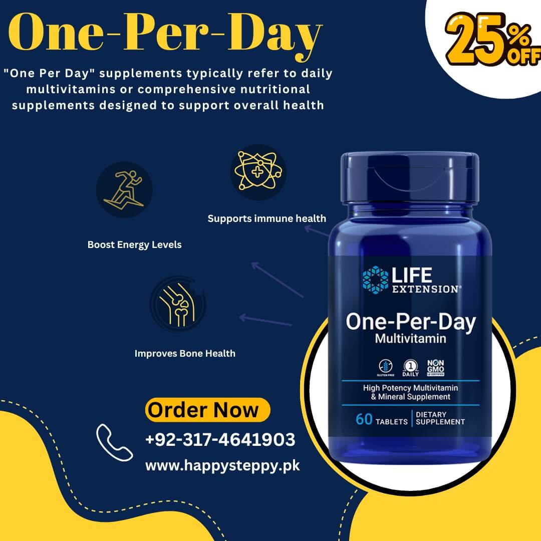 one per day multivitamin