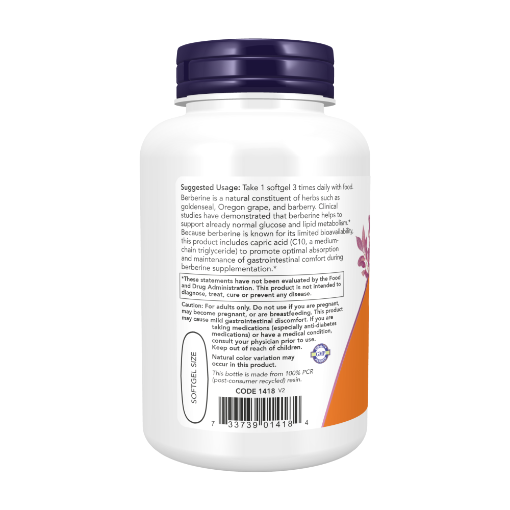 Berberine glucose support 90sgel