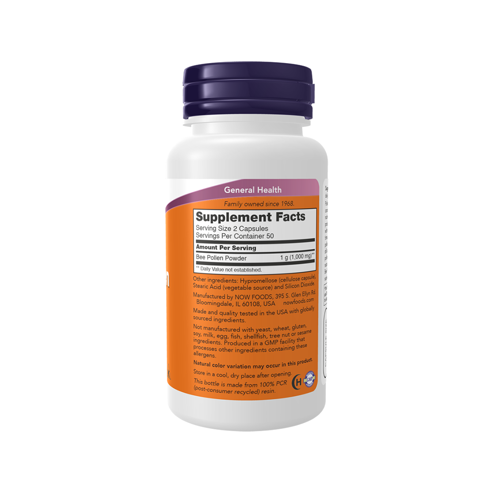 bee pollen 500mg facts