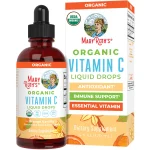 Mary Ruth Organic Vitamin C Liquid Drops, Orange Vanilla, 4 fl oz (120 ml)