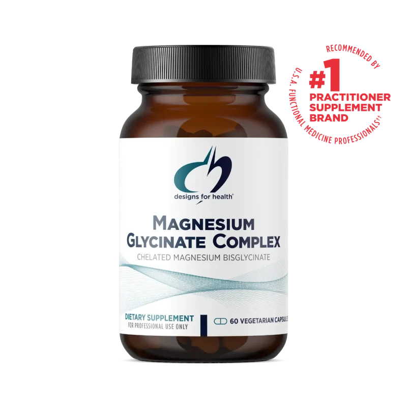 Designs for Health Magnesium Glycinate Complex 60 capsules