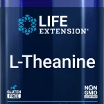 Life extension L-Theanine, 60 veg capsule