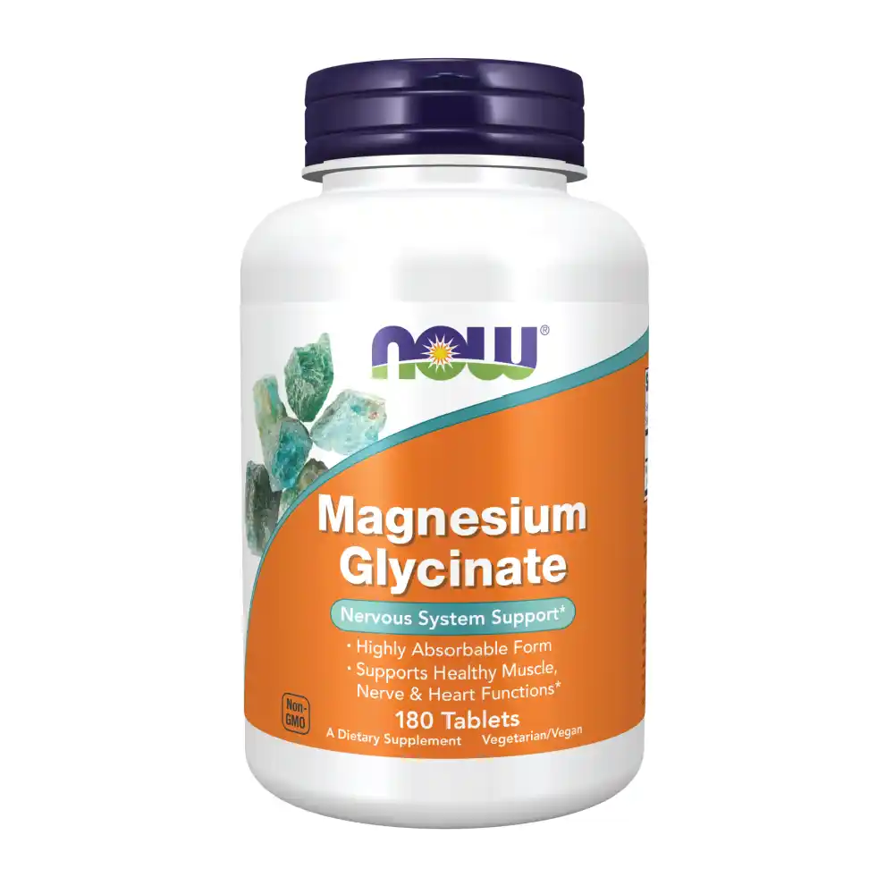 NOW Magnesium Glycinate - 180 Tablets
