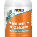 NOW Magnesium & Calcium  100 Tablets
