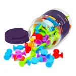 Creative Construction Suction Toys (50-Piece Set)