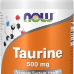 Now Taurine 500 mg, 100 Capsules