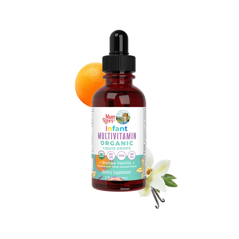 Mary Ruth's Organic Infant Multivitamin Liquid Drops 2 Fl Oz