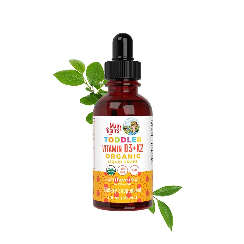 Mary Ruth’s  Vitamin D3 +k2 Organic Liquid Spray 1 Fl Oz