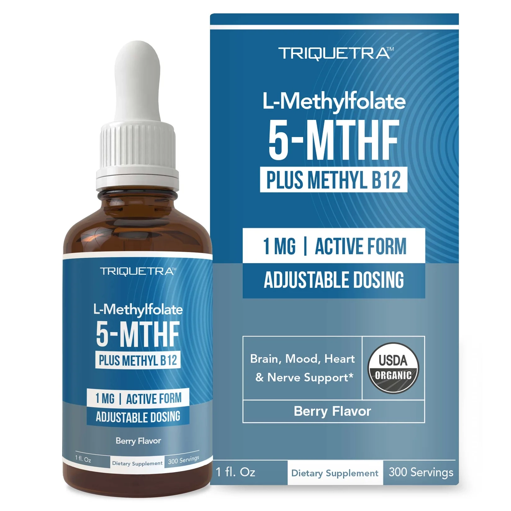 Triquetra  L-Methylfolate (15 mg) Plus Methyl-B12 15 Mg Active Form
