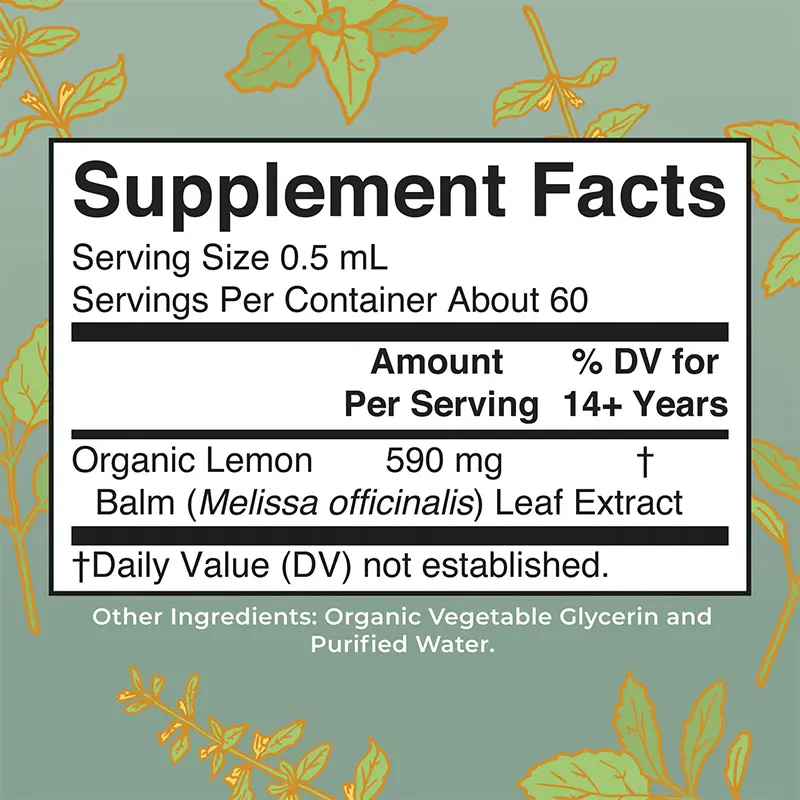 organic-lemon-balm-leaf-liquid-drops-supplement-facts-maryruths copy