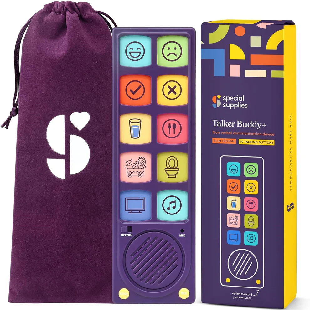 AAC Communication Device Speech Therapy, Talker Buddy Communication Device